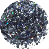 H. Gunmetal Diamondz Glitter